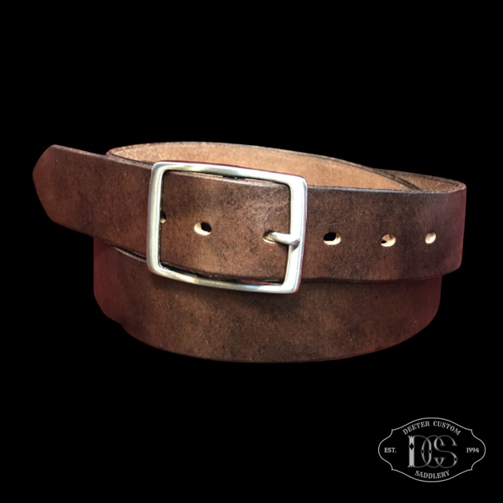 1 1/2" Bomber Brown Belt