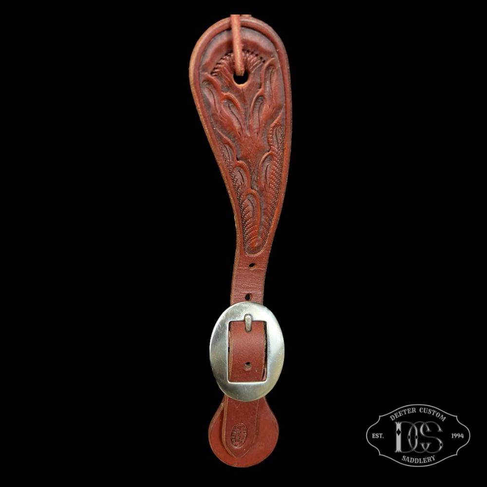 Teardrop Floral Spur Straps